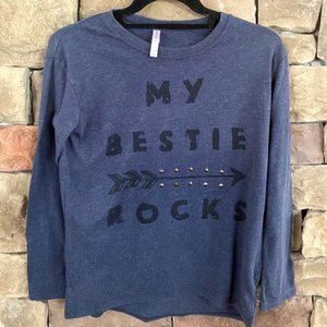 Xhilaration  girls Bestie shirt
